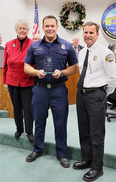 Firefighter-Paramedic Austin Cathey